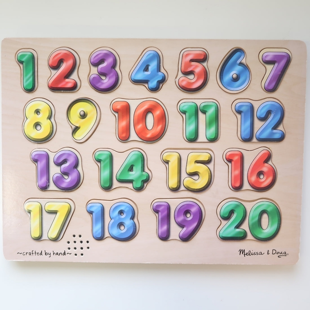 Melissa & Doug SPANISH Number Puzzle